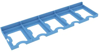 Image de Support de cartes extensible, pour cartes de taille standard, couleur bleue