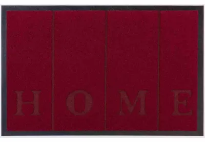 Image de Eco+mat Eco+mat 11900 Fußm. SCALA HOME bordeaux 50x70cm
