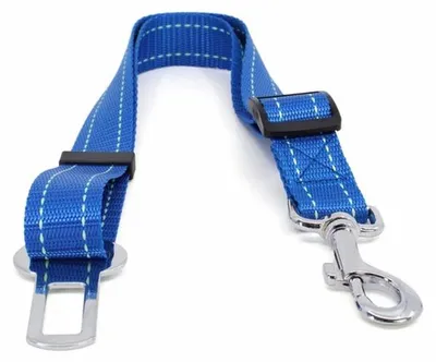 Produktbild von Pronett XJ3409 Sicherheitsgurt für Hunde im Auto, 70 cm, blau