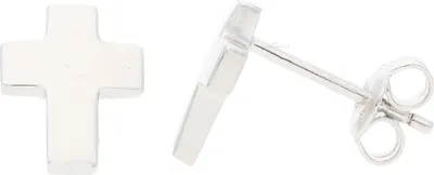 Produktbild von JuwelmaLux Ohrstecker Kreuz JL10-06-2169 925 Silber