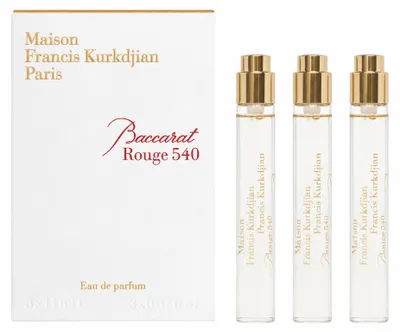 Obrázek produktu pro Maison Francis Kurkdjian Baccarat Rouge 540 Náplň parfémované vody 3 x 11 ml, Obrázek vytvořený pomocí AI