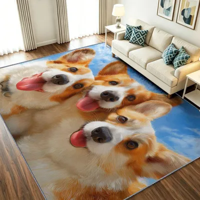 Productafbeelding van Wasbaar Laagpolig Tapijt 180 x 240 cm voor Woonkamer