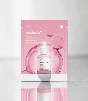 Obrázek produktu pro Medicube - PDRN Pink Peptide Serum Mask - Plátýnková pleťová maska s PDRN a peptidy 1ks/23ml