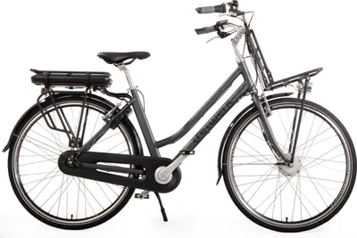 Produktbild von Tretwerk Elektrische Transportfahrräder E-Cargo 28 Zoll 49 cm Damen 7G Felgenbremse Anthrazit