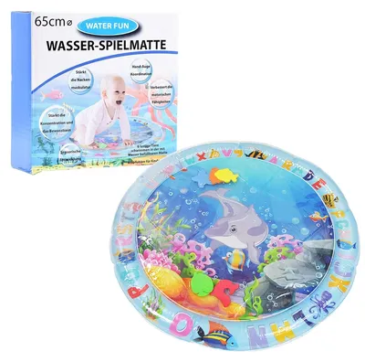 Obrázok produktu pre Kögler detská podložka na hranie s vodou okrúhla 65 cm je naplnená vodou Ryba Nová