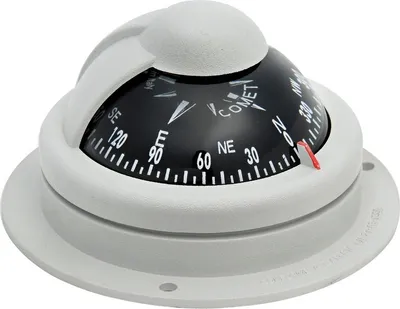 Produktbild von RIVIERA Kompass Comet 2" horizontaler Aufbau, grau , 1 Stück