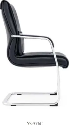 Obrázek produktu pro Kunstlederstuhl in Schwarz modern eleganter Sitzkomfort
