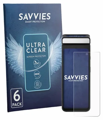 Produktbild von 6x Für Ciontek CS50S Schutzfolie Savvies Displayschutz Display Schutz Folie Klar Transparent