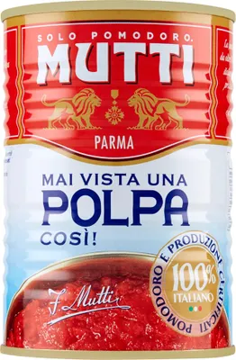 Produktbild von 12x Mutti Polpa Di Pomodoro Lattina Da 400g