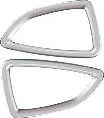 Image de Grille d'aération Cadre pour Hyundai Tucson 2015-2018 Chrome ABS 2x