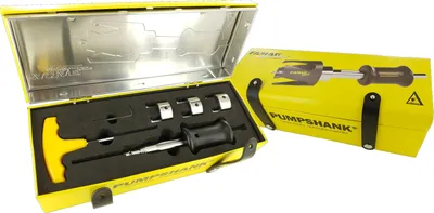 Produktbild von Famag Pumpshank mit 3 Adapter und Vorbohrer