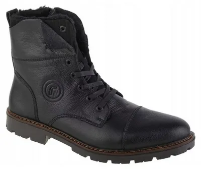 Produktbild von Rieker - Herren Stiefeletten, Ökologisches Leder PP6925 (43 EU) (Schwarz)