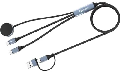 Obrázok produktu pre Sandberg 421-30, 20000 mAh, Lítium polymér (lipo), 3,6 V, 130 W, Čierna, Šedá