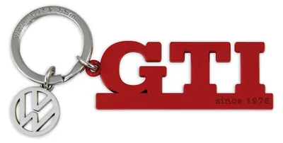Produktbild von BRISA VW Collection - GTI Schlüsselanhänger Schriftzug