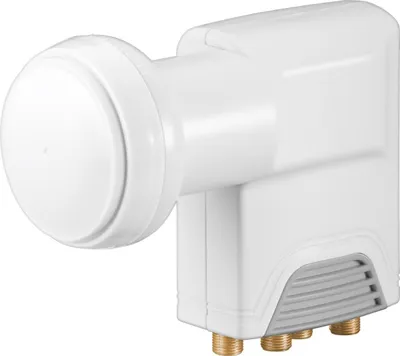 Produktbild von Quattro Universal LNB 0,1dB (weiß/grau)