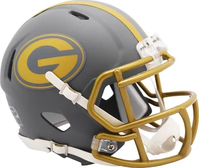 Produktbild von Riddell Speed Mini Football Helm - SLATE Green Bay Packers