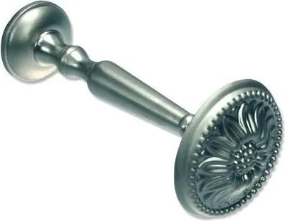 Produktbild von Interdeco Raffhalter / Gardinen-Dekohaken Chrom matt, Typ Blume