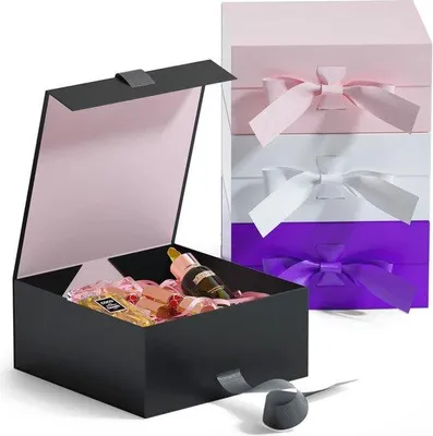 Produktbild von Famanu Geschenkbox mit Magnetischem Deckel - Ideal für Geburtstage, Hochzeiten und Feiern