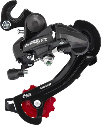 Produktbild von Shimano Tourney TZ RD-TZ500 Schaltwerk 6-fach mit Adapter schwarz