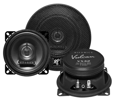 Image de Hifonics VULCAN VX42 : haut-parleur coaxial à 2 voies de 10 cm (4")