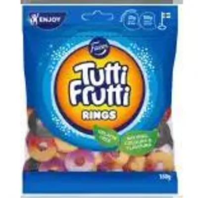 Produktbild von Fazer Tutti Frutti Rings 180g