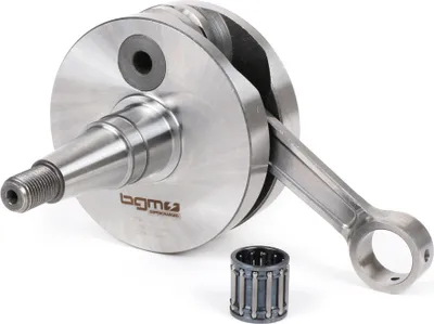 Produktbild von Kurbelwelle BGM Racing Ø 24mm Konus chrom für Vespa PK125 XL2, PK125 ETS
