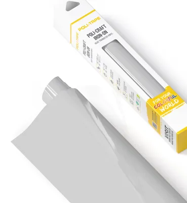 Transferfolie für Textilien, Lichtgrau matt, 30,5x122 cm