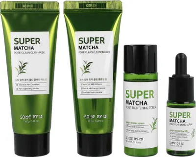 Obrázok produktu pre SOME BY MI Super Matcha Pore Care Starter Kit - štartovacia sada zeleného čaju