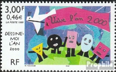 Produktbild von Briefmarken Frankreich 1999 Mi 3402 (kompl.Ausg.) postfrisch Malwettbewerb