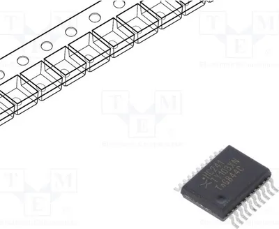 Obrázok produktu pre 1x SMD 74HC241DB.118, vysielač, ovládač, vodičový ovládač, kanály: 8