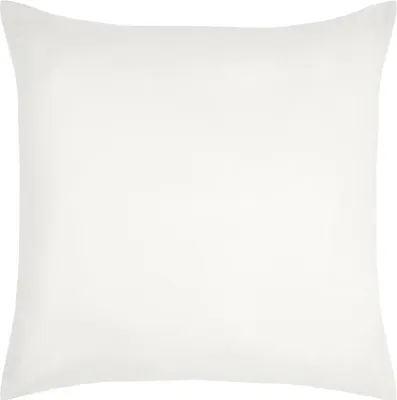 Image de 1 Taie d'oreiller coton uni 63 x 63 cm Edens ivoire