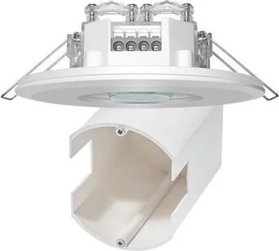 Produktbild von ESYLUX Bewegungsmelder UP rund weiß MD-FLAT-E360i/8RD WH