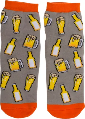 Produktbild von Socken Bier Geschenk für Männer Bierstrumpf mit ABS-Sohle in 36-45