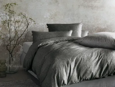 Produktbild von Irisette Mako-Satin Bettwäsche Set Verona 8357 Farbe grau-11 Größe 140x200 + 1x90x70 cm