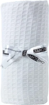Immagine prodotto di HOMESCAPES Coperta per bambini in 100% cotone organico bianco, 90 x 110 cm