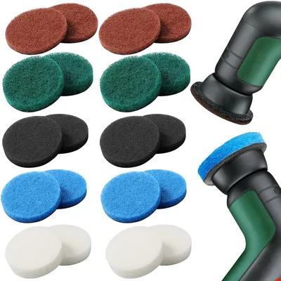 20 Reinigungsbürstenaufsätze, kompatibel mit Bosch 6033, 5 Stile, 6,5 cm