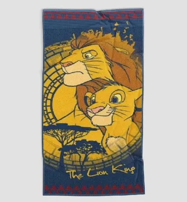 Produktbild von Der König der Löwen Badetuch 70 x 140 cm - Polyester
