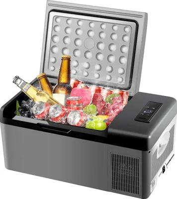 Produktbild von VEVOR Chladič do auta Kompresor 12V Chladnička 15L Mini přenosný mrazák APP