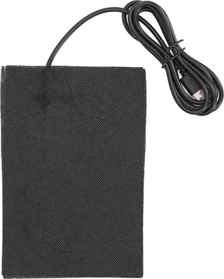 Produktbild von Vyhrievacia podložka, 10 x 15 cm, teplota 60 °C, rýchle vyhrievanie, skladacia tkanina, USB, DC 5 V, pre domácu kanceláriu