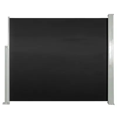 Zdjęcie produktu dla vidaXL Wysuwana markiza boczna 120x300 cm czarna