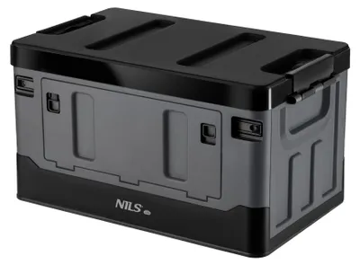 Imagen del producto de NILS Camp - Caja plegable para camping - 38 litros - Gris/