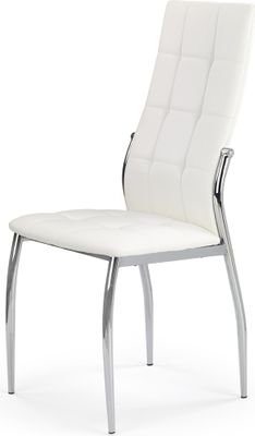 Halmar Jedálenská stolička K209 - biela / chróm