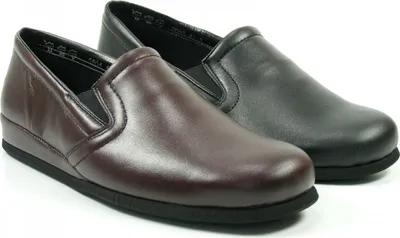 Produktbild von Rohde Viborg 6402 Herren Schuhe Hausschuhe Leder, Größe:42 EU, Farbe:Schwarz
