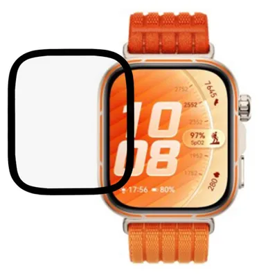 Produktbild von Schutzfolie für Huawei Watch Fit 5 Pro 3D Full Cover HD kratzfest Displayschutz