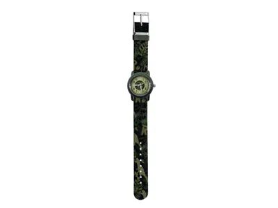 Produktbild von Kinderuhr Dino dunkelgrün - bb-Klostermann 21534 - Armbanduhr Motivuhr Quarz-Uhrwerk