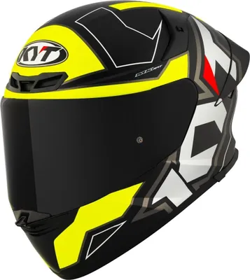 Obrázek produktu pro Přilba KYT TT-Revo Electron, černá matná/žlutá, XL (61/62)
