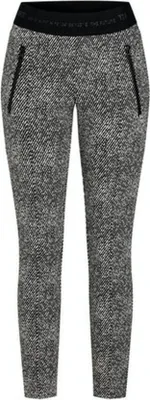 Produktbild von Damen Jogginghose Grau mit elastischem Bund und Reißverschluss-Taschen