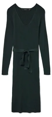Obrázek produktu pro VERO MODA Dámské pletené šaty VMSABA, midi délka