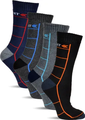 Produktbild von Frostfighter Herren Thermosocken (6x Paar) dicke warme und weiche Wintersocken Baumwolle Ski Vollfrottee Innenfutter
