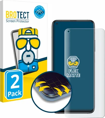 Produktbild von 2x BROTECT Fullscreen Schutzfolie für Xiaomi Mi 10T Pro 5G Displayschutz Folie Fullcover Matt Entspiegelungsfolie